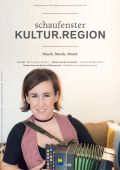 Cover der Ausgabe November 2017 des Schaufenster Kultur.Region